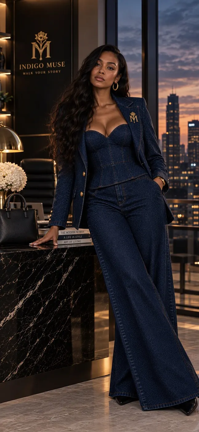 The Midnight Look with Denim Nights